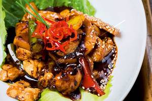 Chicken in Black Bean Sauce