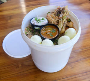 Bucket Chicken Biryani