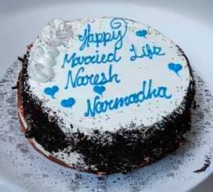 Black Forest Cake 1kg Eggless 