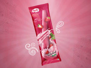 Strawberry Kulfi