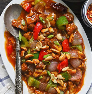 Mushroom Chilly Gravy