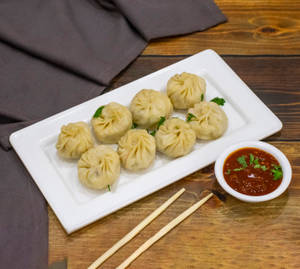 Steamed Momos [7 Pieces]