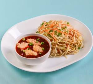 Chicken Manchurian Noodles