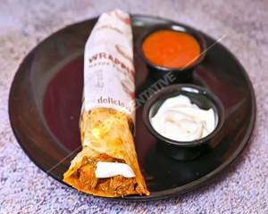 Cheese chicken shawarma