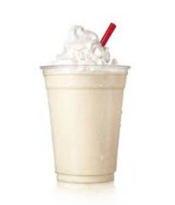 Vanilla Milkshake Shake With Ice Cream