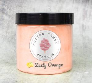 Zesty Orange Cotton Candy