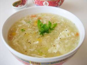 Non-veg Sweet Corn Soup