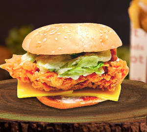 Chicken jinger burger