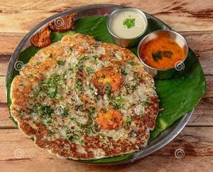 Onion Tomato Uttapam