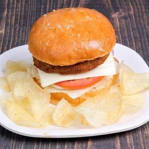 Veg Cheese Burger  