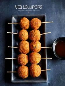 Veg Keema Lollipop