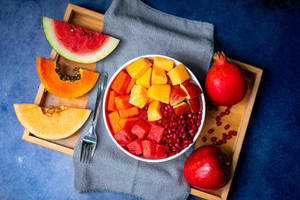 Diabetes Friendly Fruit Bowl [600gms 204kcal]