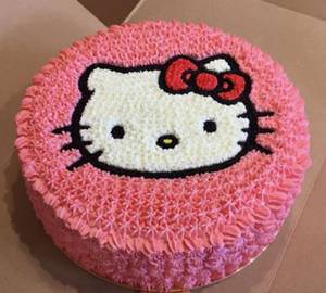 Kitty Theme Cake