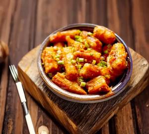 Mushroom Baby Corn Chilly