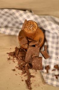 Strong chocolate coffee