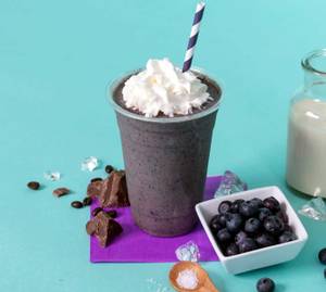 Blueberry frappe