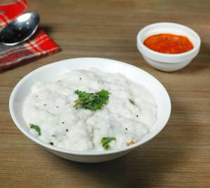 Curd Rice with Pickle