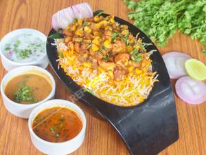 Corn Cashew Biryani