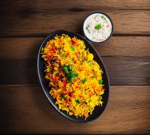 Sweet corn biryani