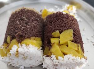 Banana Ragi Puttu