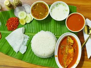 Fish Meal With White Rice