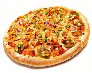 Tandoori chicken pizza
