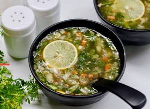 Chicken Lemon Coriander Soup