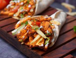 Paneer Paratha Roll