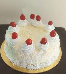 White forest cake                                                     