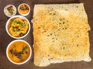 Rava onion masala dosa                     