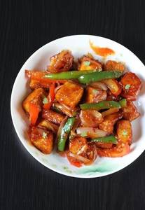 Paneer Chilli Dry [12 Pieces]