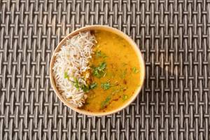 Yellow Dal Ghee Garlic Roast Rice Bowl