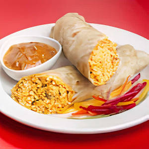 Paneer Bhurji Roll