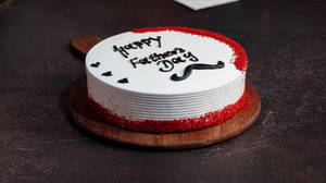 Fathers Day Red Velvet Cake