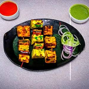 Basil Pepper Paneer Tikka