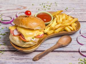 Crispy Chicken Supreme Burger