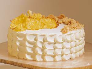 Pineapple Fresh Cream Cake 