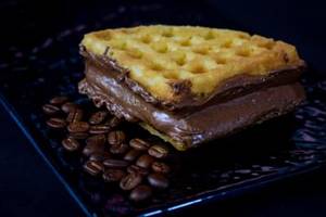 Coffee Mocha Waffle (HALF)