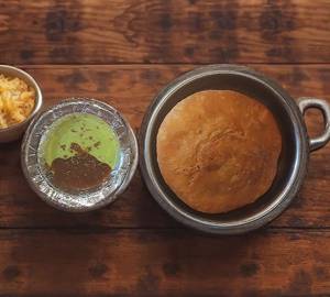 Dal Kachori [1 Piece] Plain with Chutney