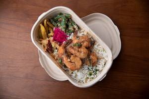 Prawns In Miso Butter Bento