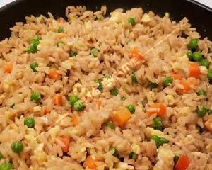 Egg fried rice                                      