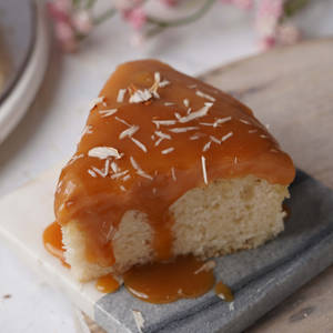 Almond Caramel Cake Slice [83g]