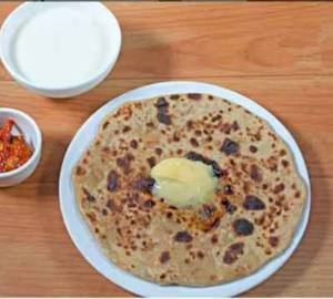 3 Aloo Paratha With Curd