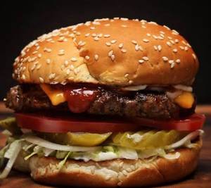 Chargrilled Mutton Burger [signature Dish!!]