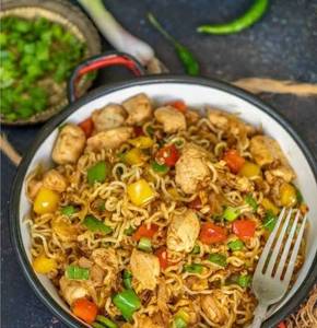 Butter Chicken Maggi