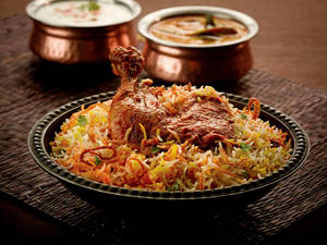 Chicken Fry Peace Biryani