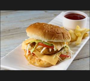 Veg Cheese Burger