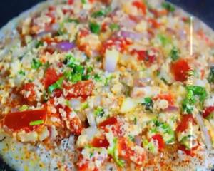 Butter paneer uttappam