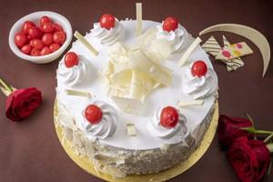 Eggless White Forest Cake ( 500gms)