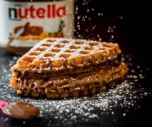 Naughty Nutella Waffle
